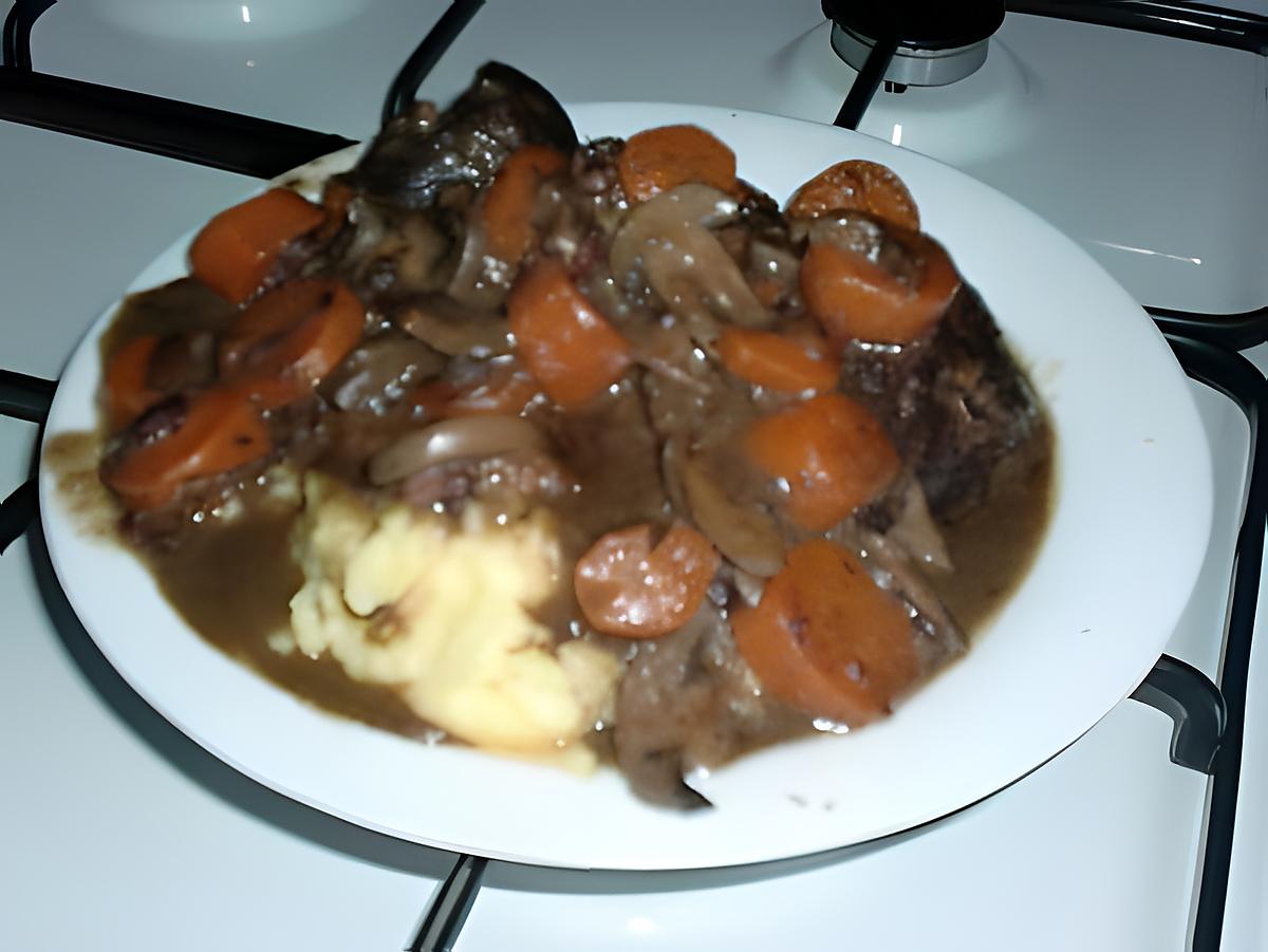 recette Mon bourguignon facile à faire.