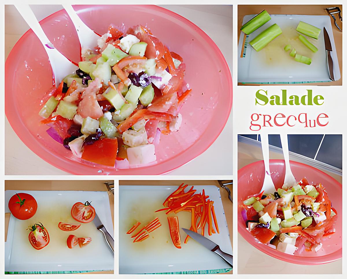 recette Salade grecque