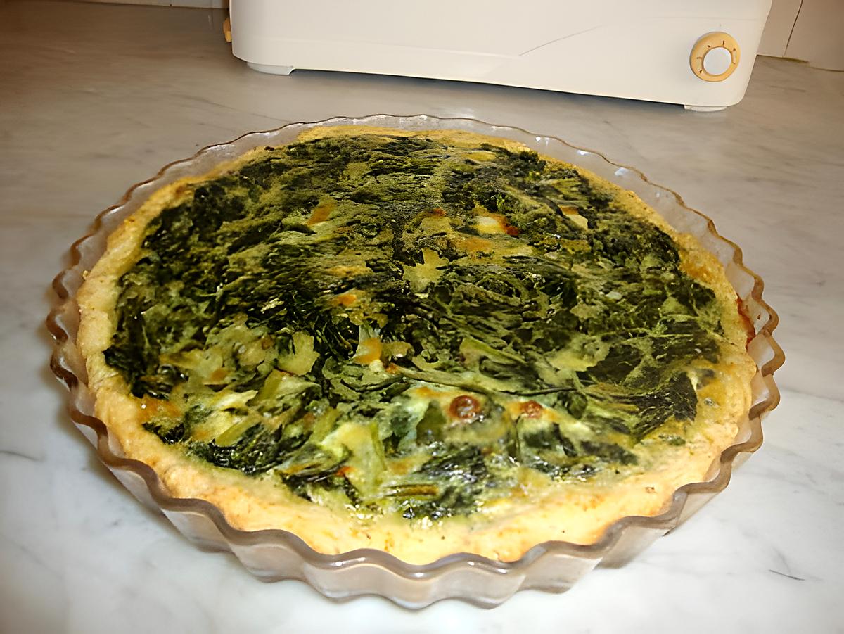 recette Tarte aux Epinards