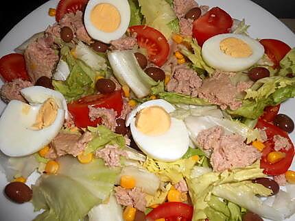 recette Salade composée au thon