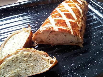 recette Paté croute au poulet