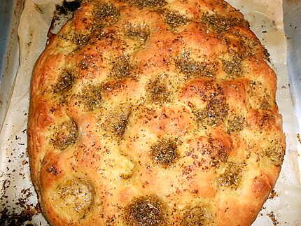 recette Focaccia a l origan