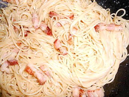 recette spaghetti carbonara