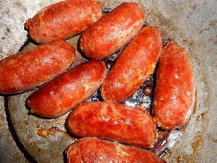 recette Saucisse et chorizo aux lingots du nord