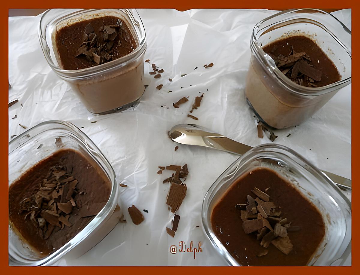 recette Crèmes noisettes-chocolat