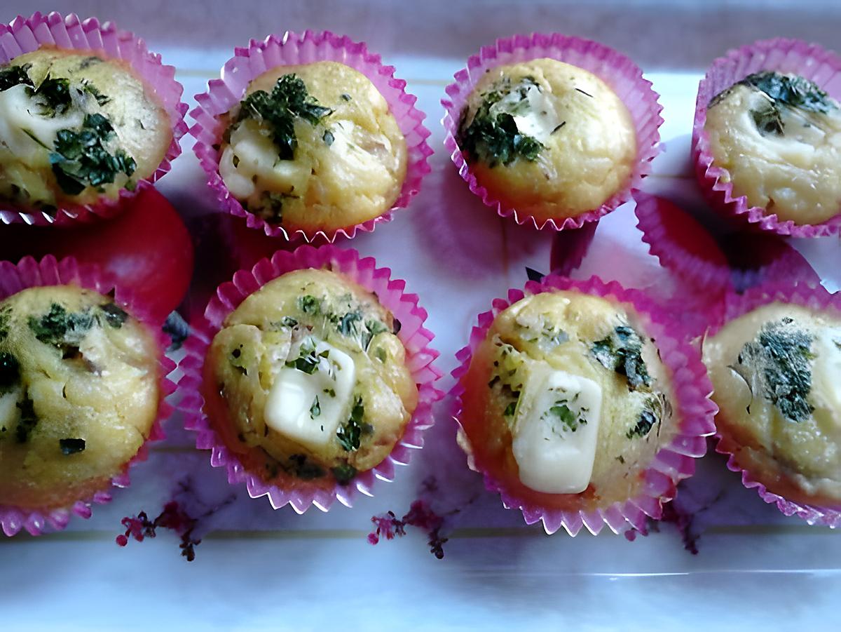 recette mini -muffins au thon et fromage