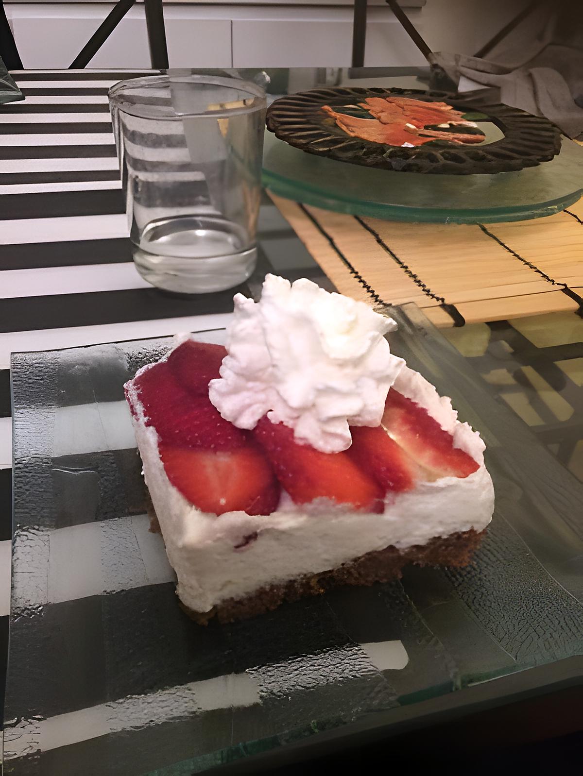 recette Tiramisu aux fraises