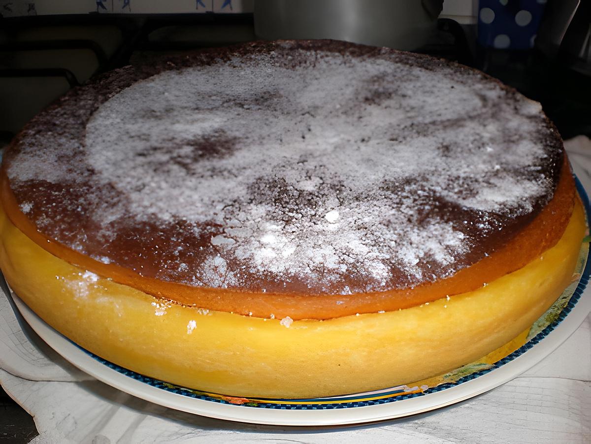 recette Gâteau magique à la vanille