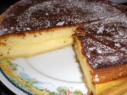 recette Gâteau magique à la vanille