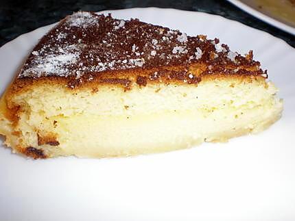 recette Gâteau magique à la vanille