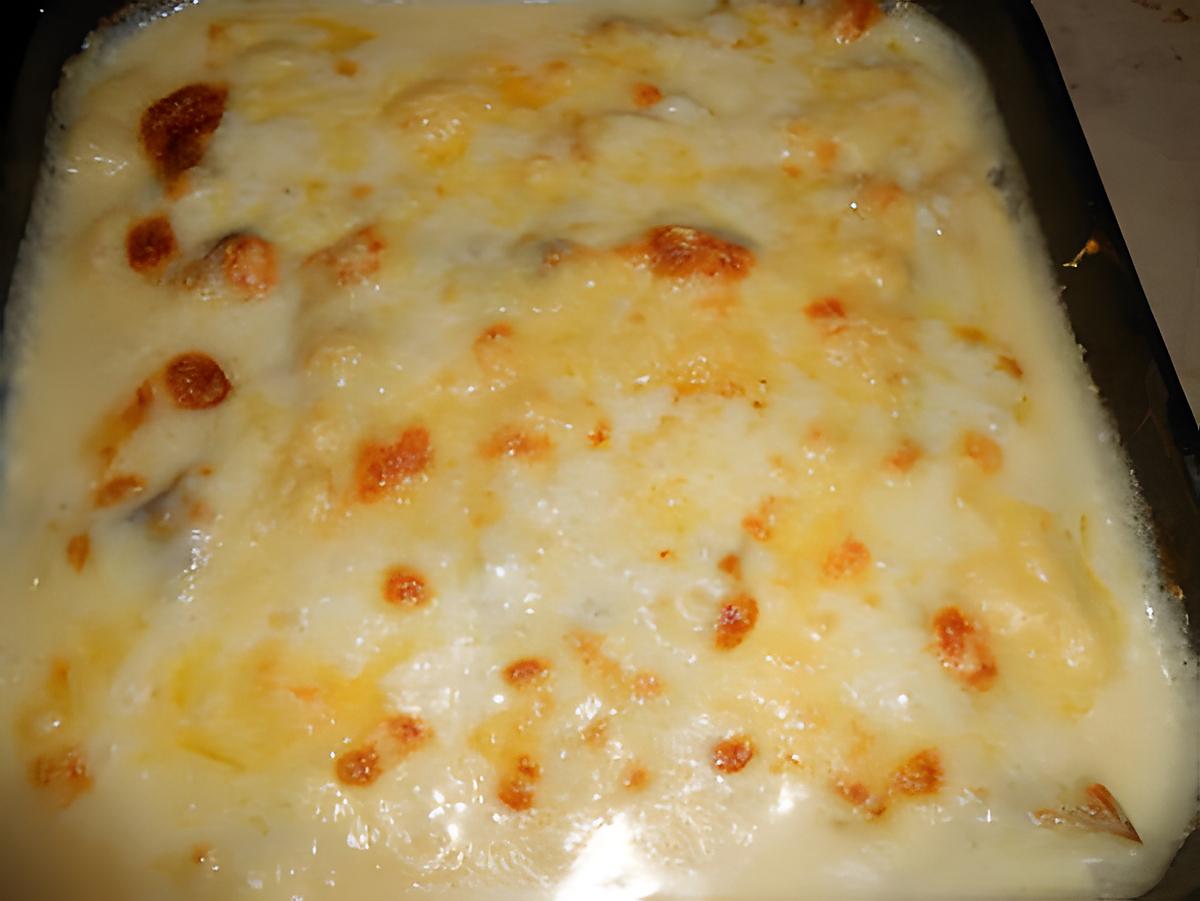 recette Gratin de lieu noir aux poireaux