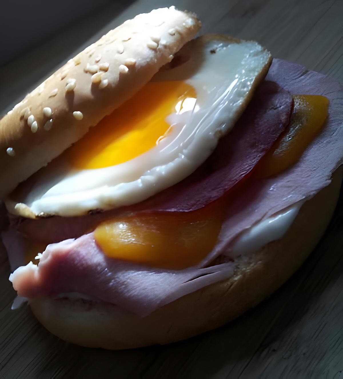 recette Egg bun