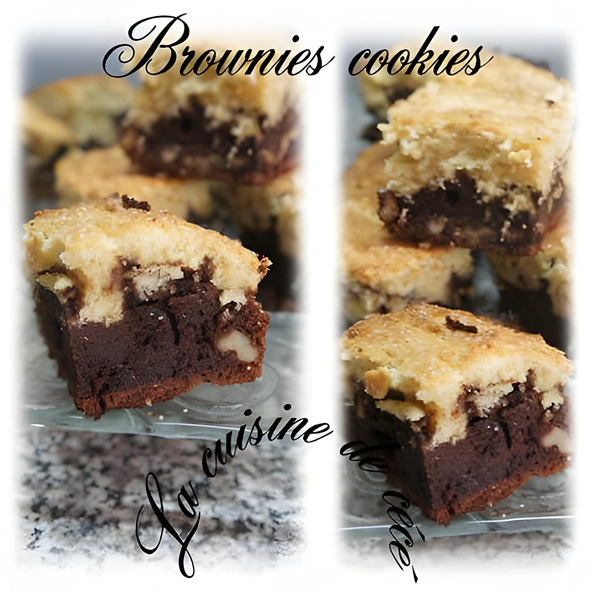 recette Brownies cookies