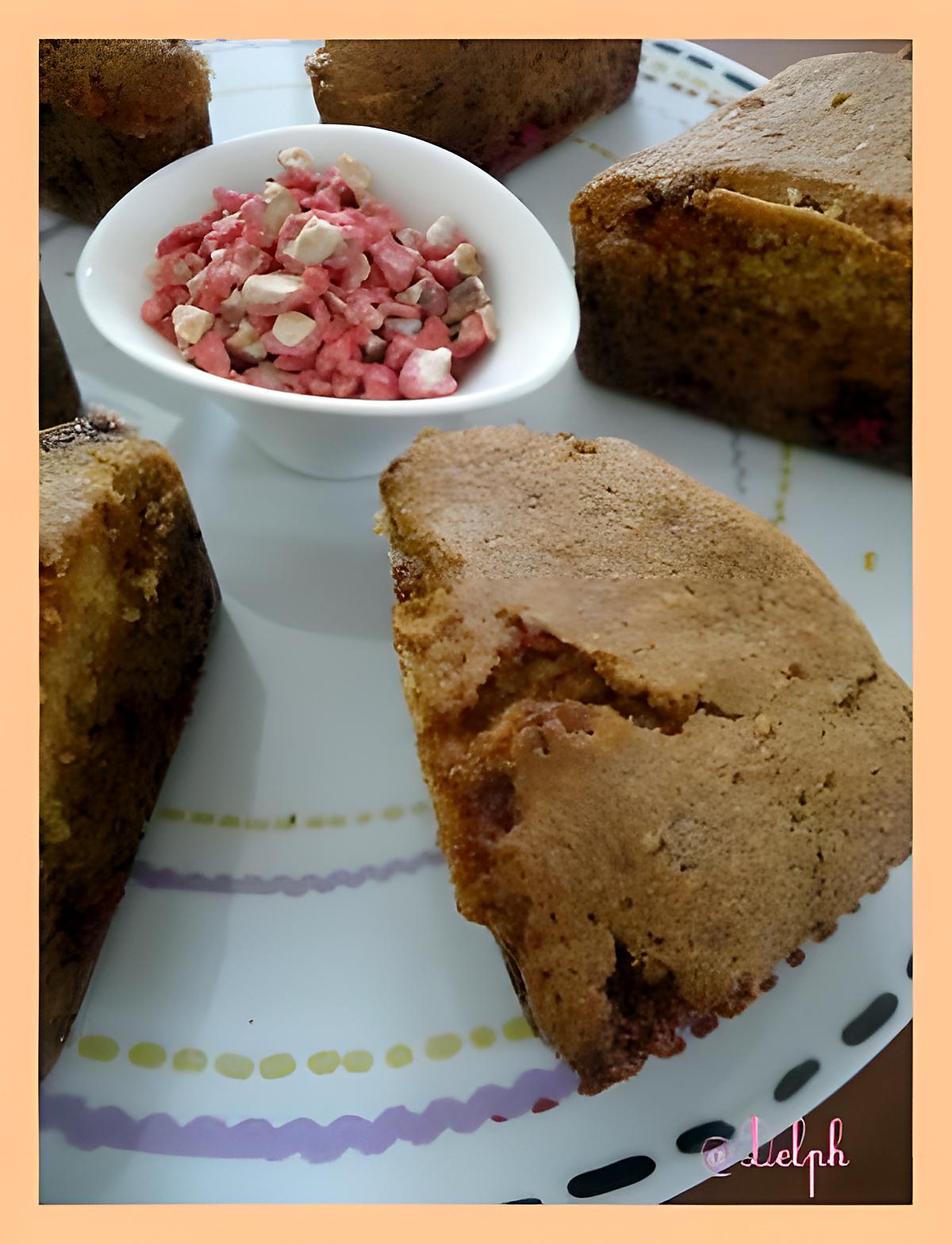 recette Cake aux pralines roses