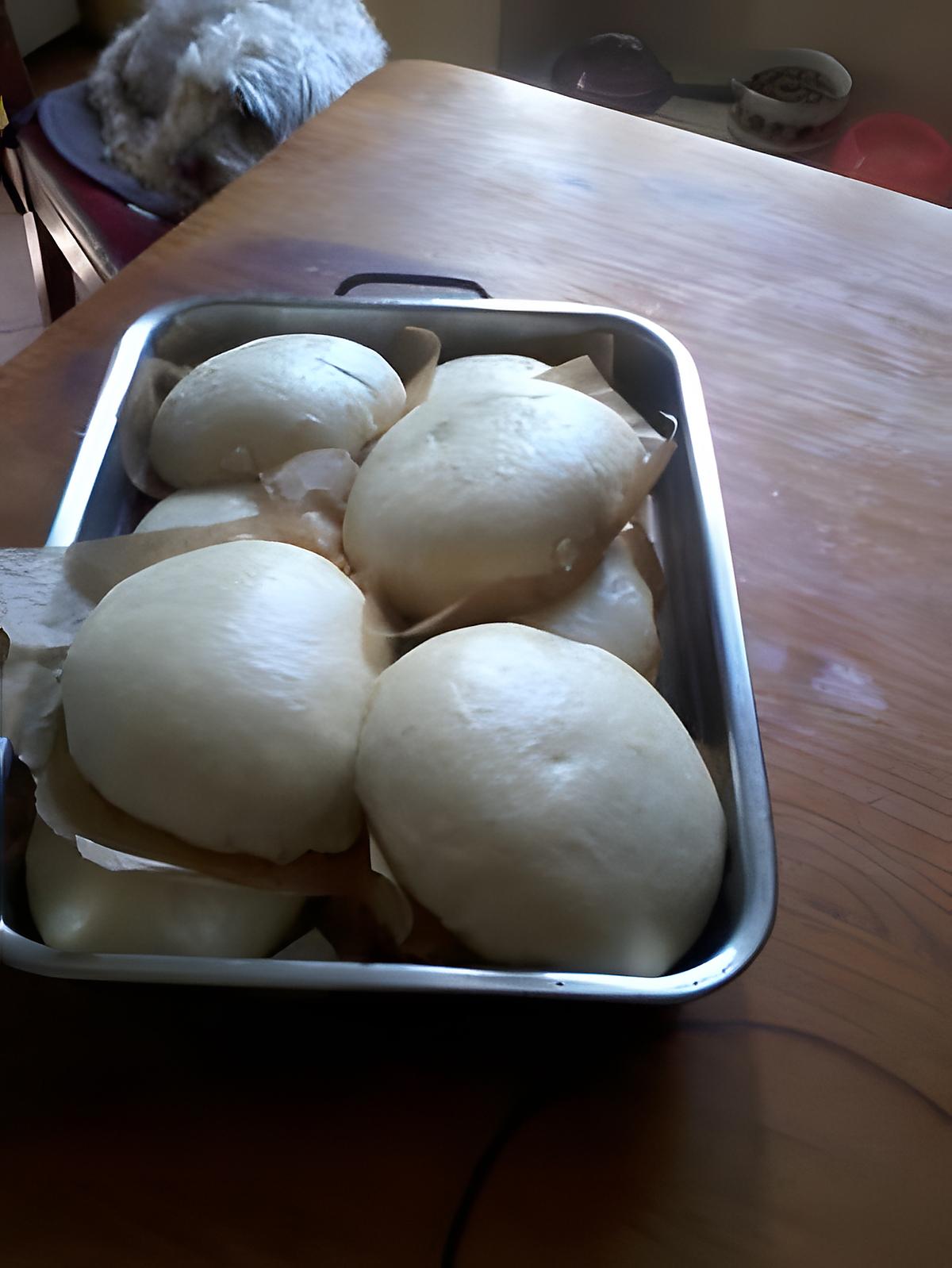 recette brioche à la vapeur (sao- pao) en chinois