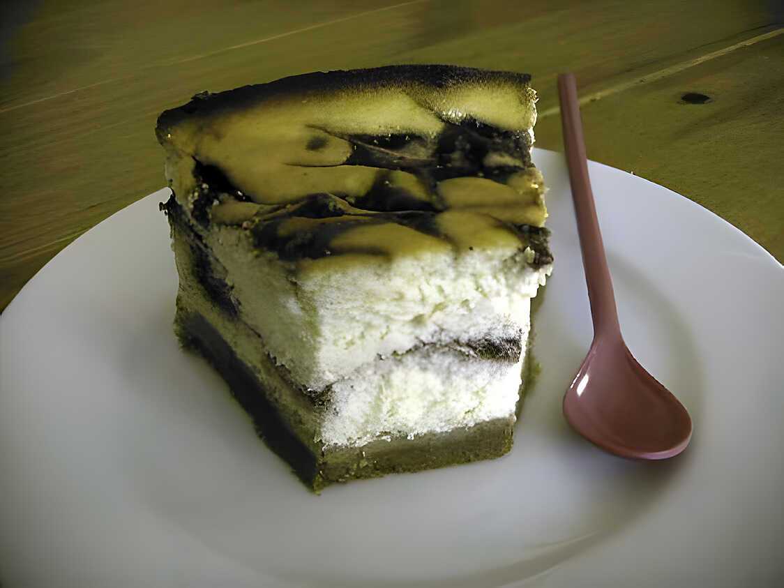 Cheesecake au citron en coulis de figues