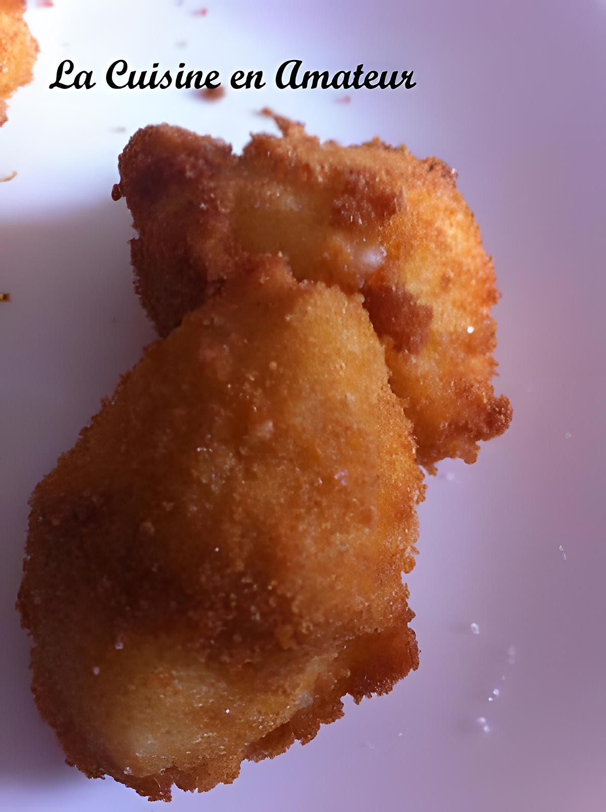 recette Croquettes de mozzarella