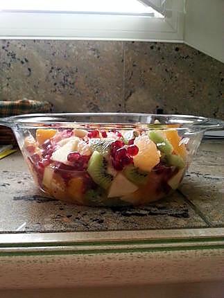 recette Salade de fruits