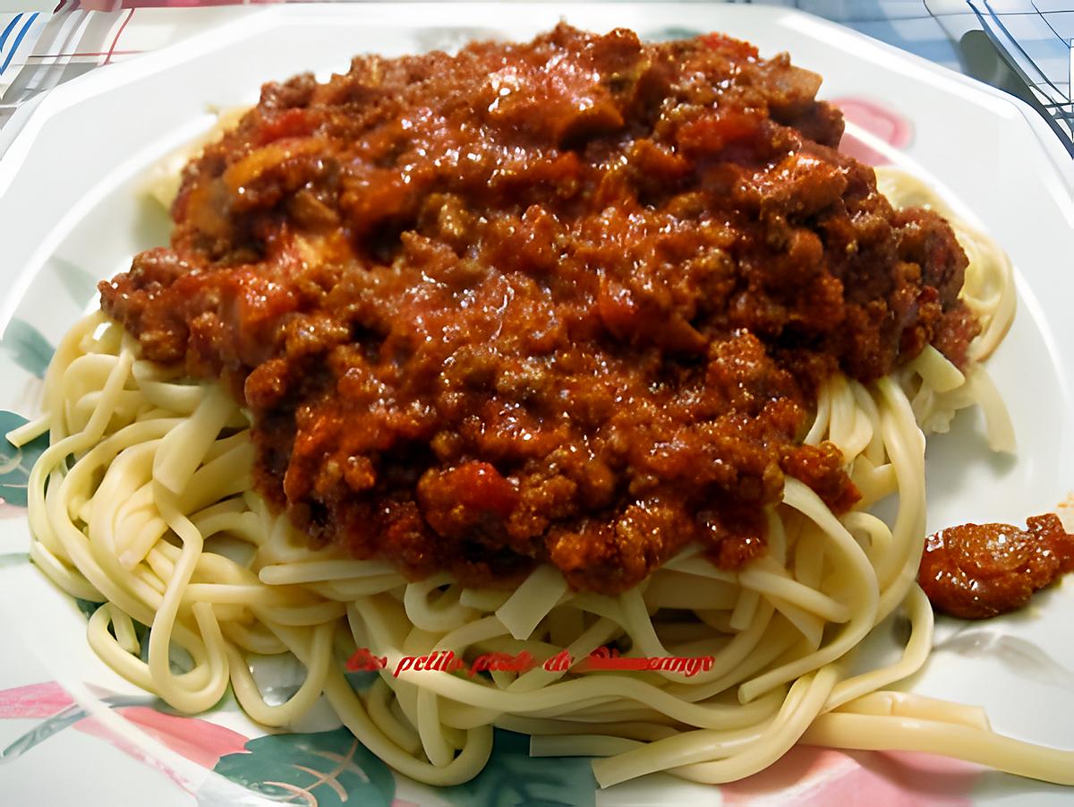 recette Sauce bolognaise à la mijoteuse