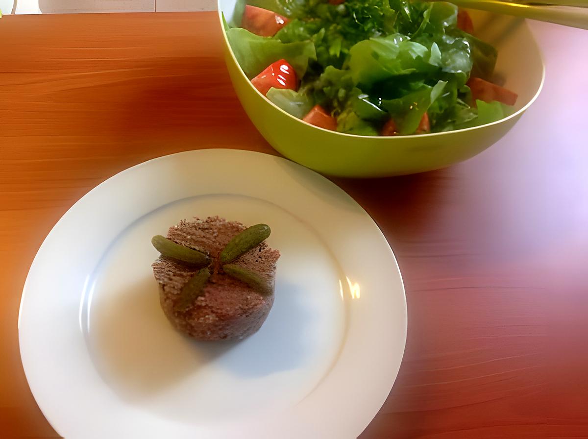 recette Steak tartare et frites