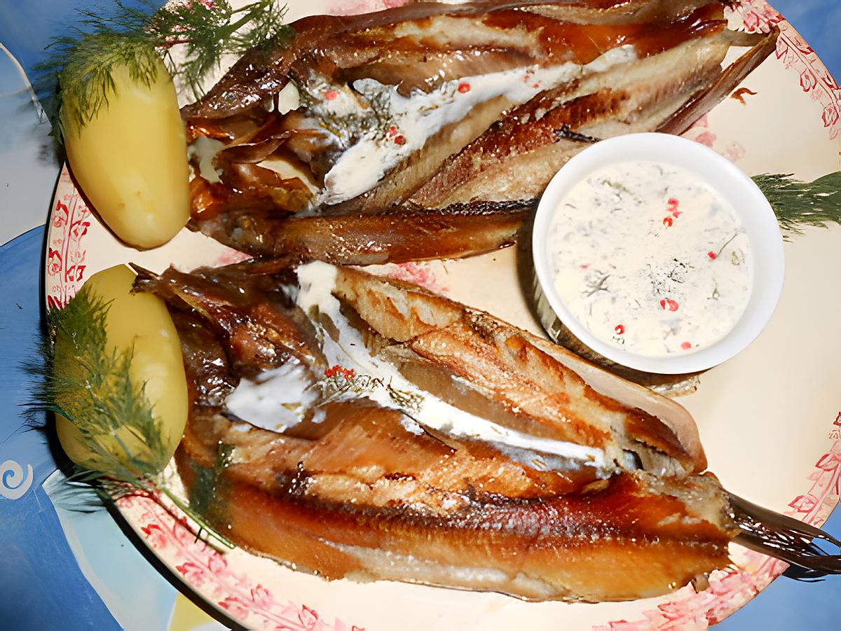 recette Kippers grillés sauce a l aneth