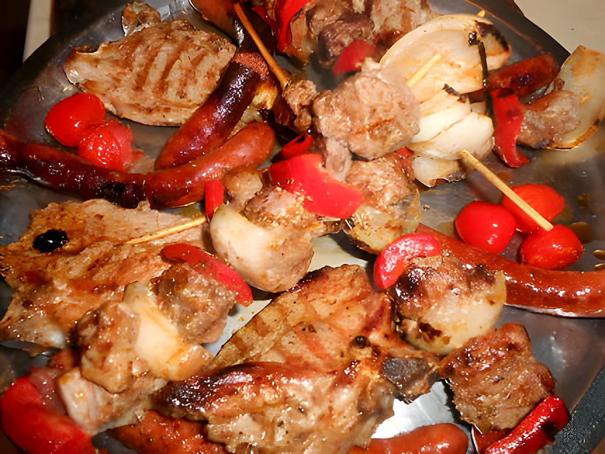 recette Mixed grill d agneau