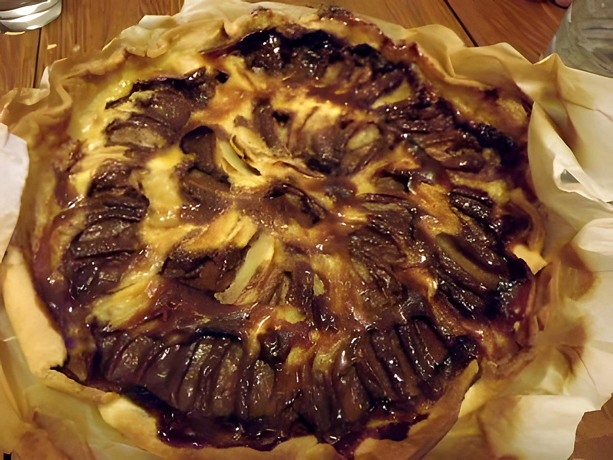 recette Tarte aux pommes et carambars