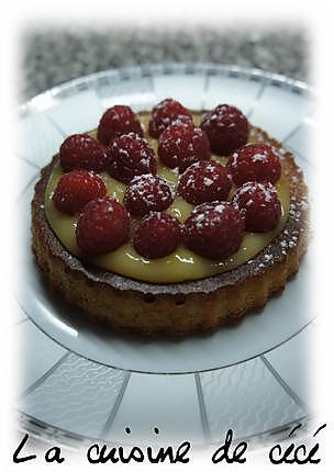 recette Gâteaux citron et framboises