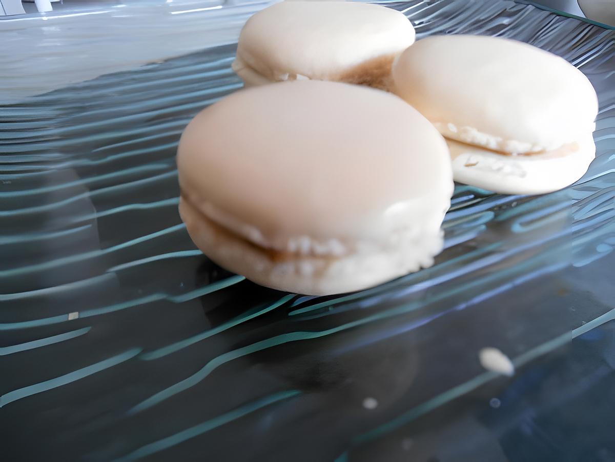 recette macaron ganache spéculoos