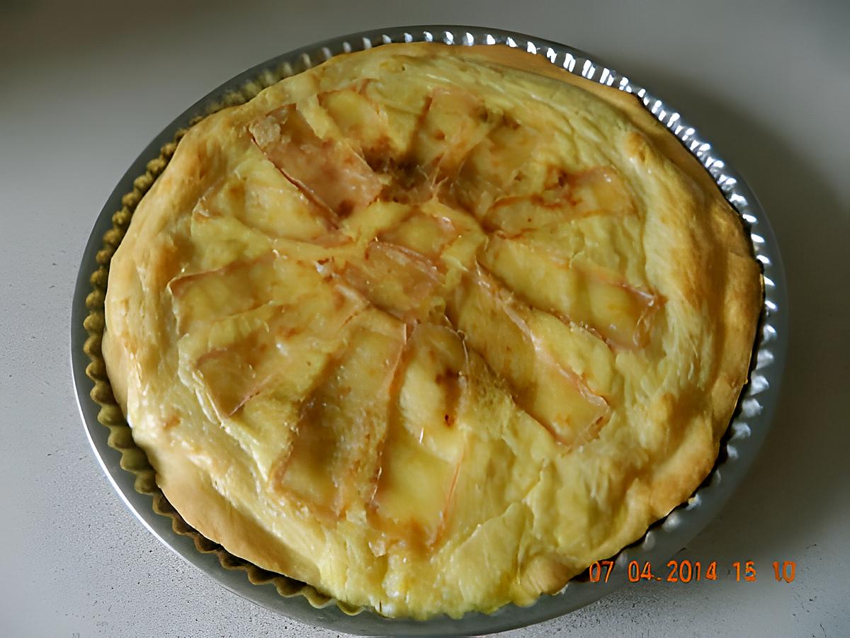 recette Tarte au Maroilles