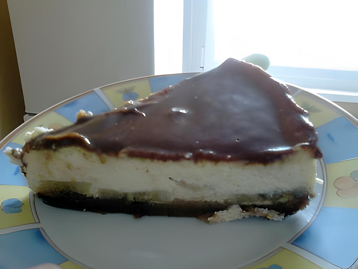 recette Cheese-cake banane carambar