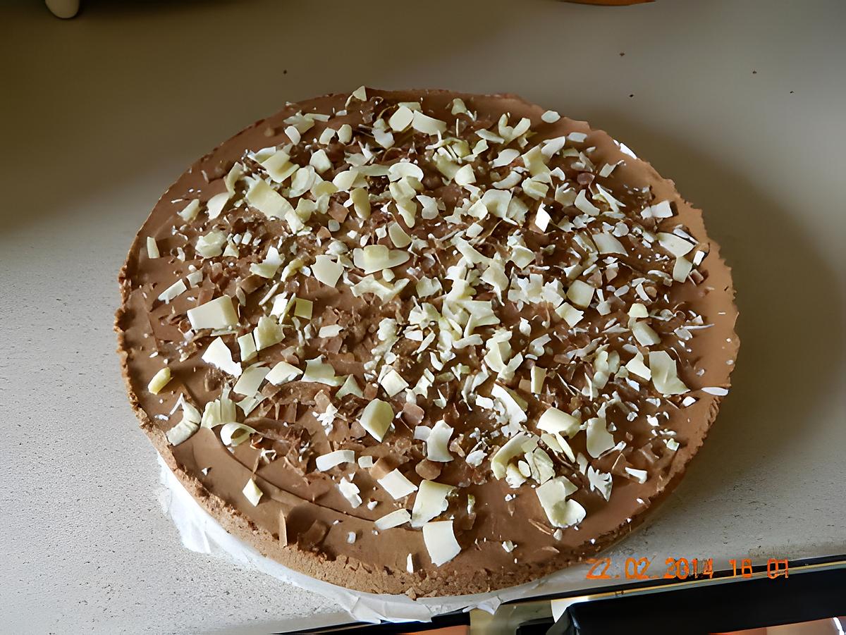 recette Gâteau de mousse chocolat
