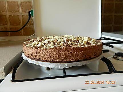 recette Gâteau de mousse chocolat