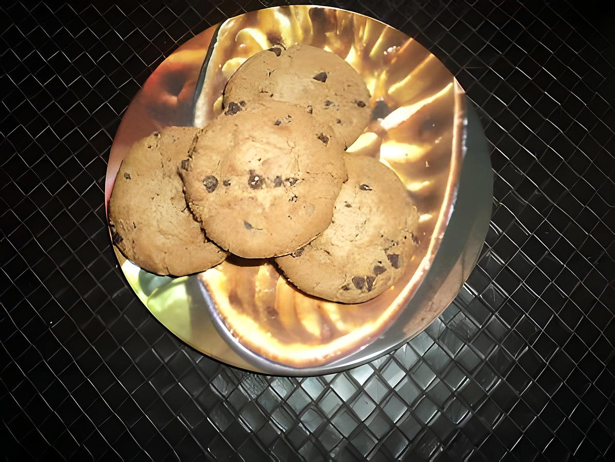 recette cookie au pépite de chocolat