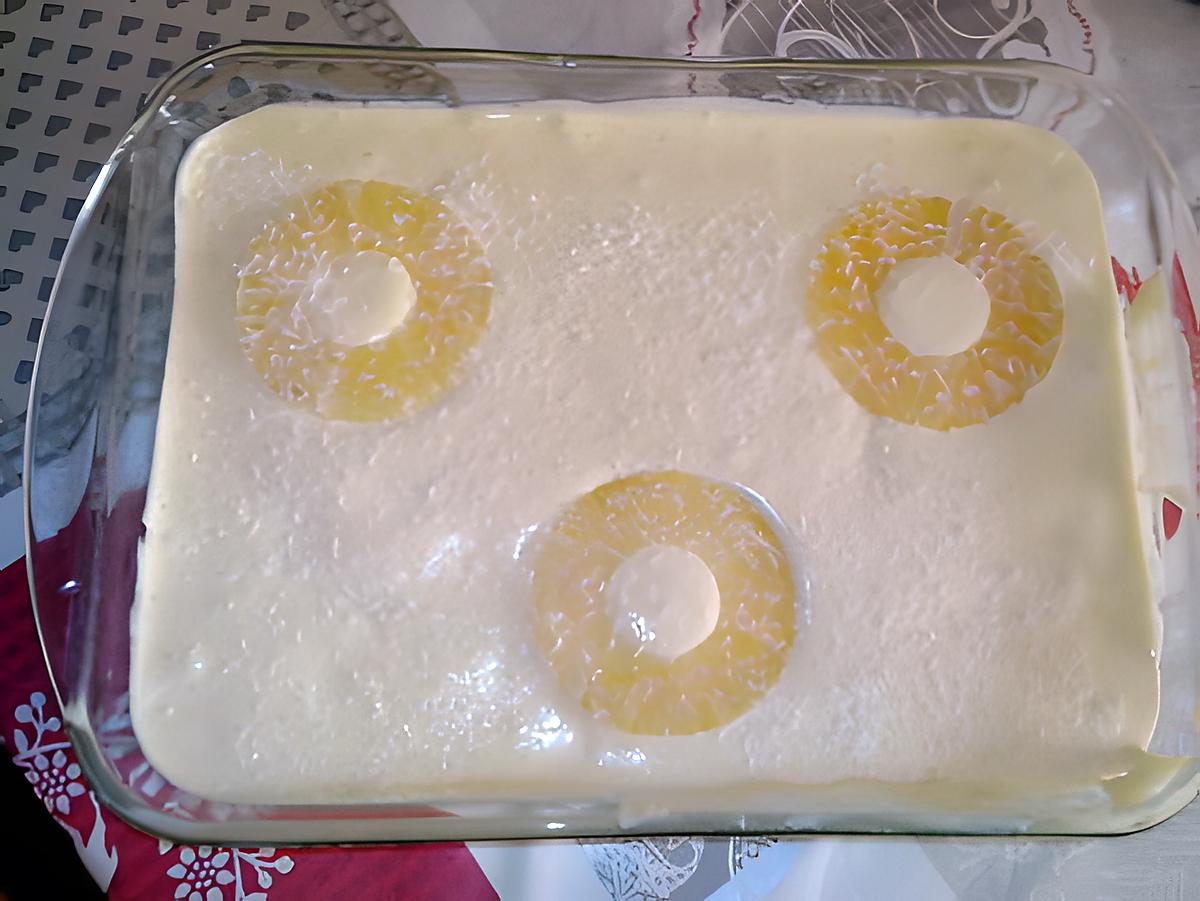 recette Tiramisu des îles :) ananas Coco