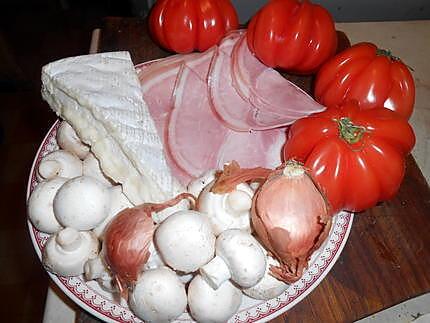 recette Tomates farcies a la parisienne