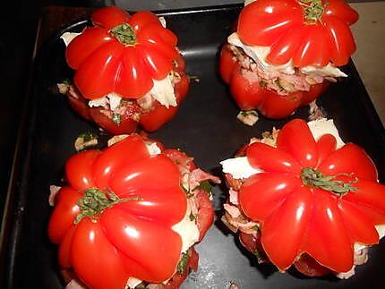 recette Tomates farcies a la parisienne