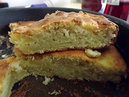 recette Gâteau au yaourt aux pommes