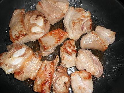 recette Sauté de veau aux champignons de paris