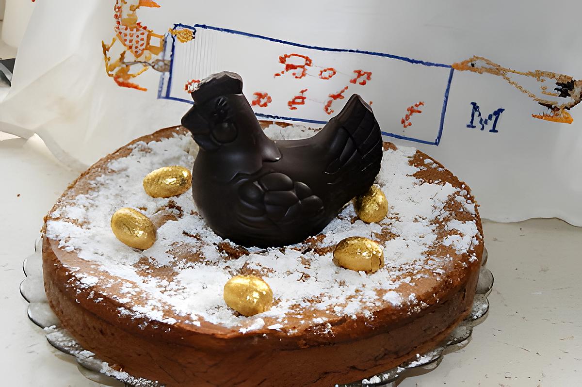 recette Gâteau magique au chocolat