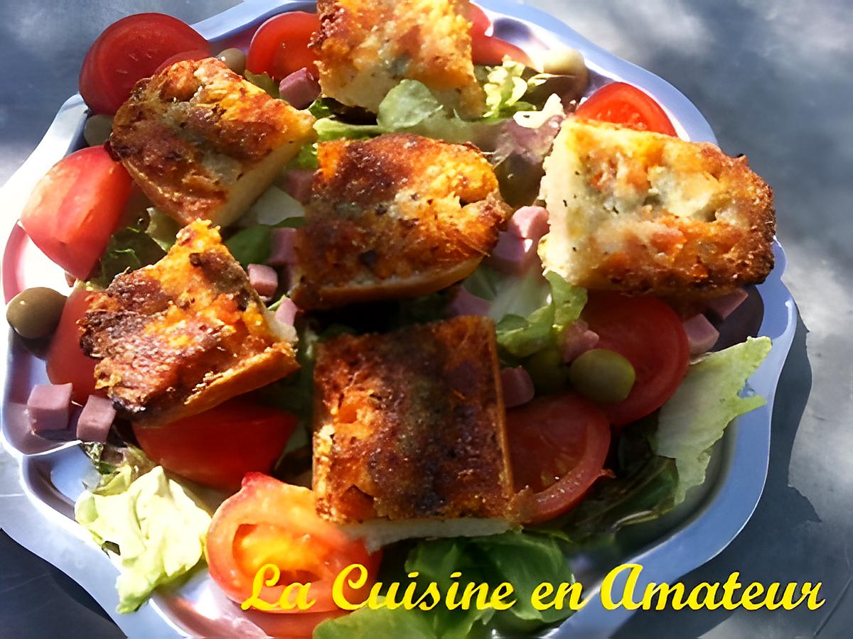 recette Salade de tomate et bruschetta mozzarella, tomate, basilic