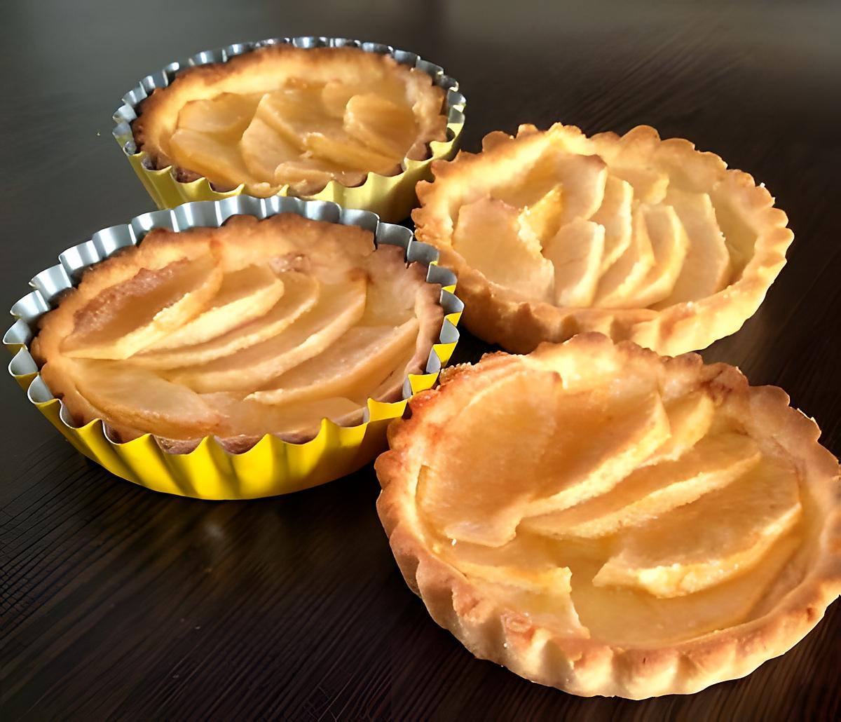 recette Tartelettes aux pommes