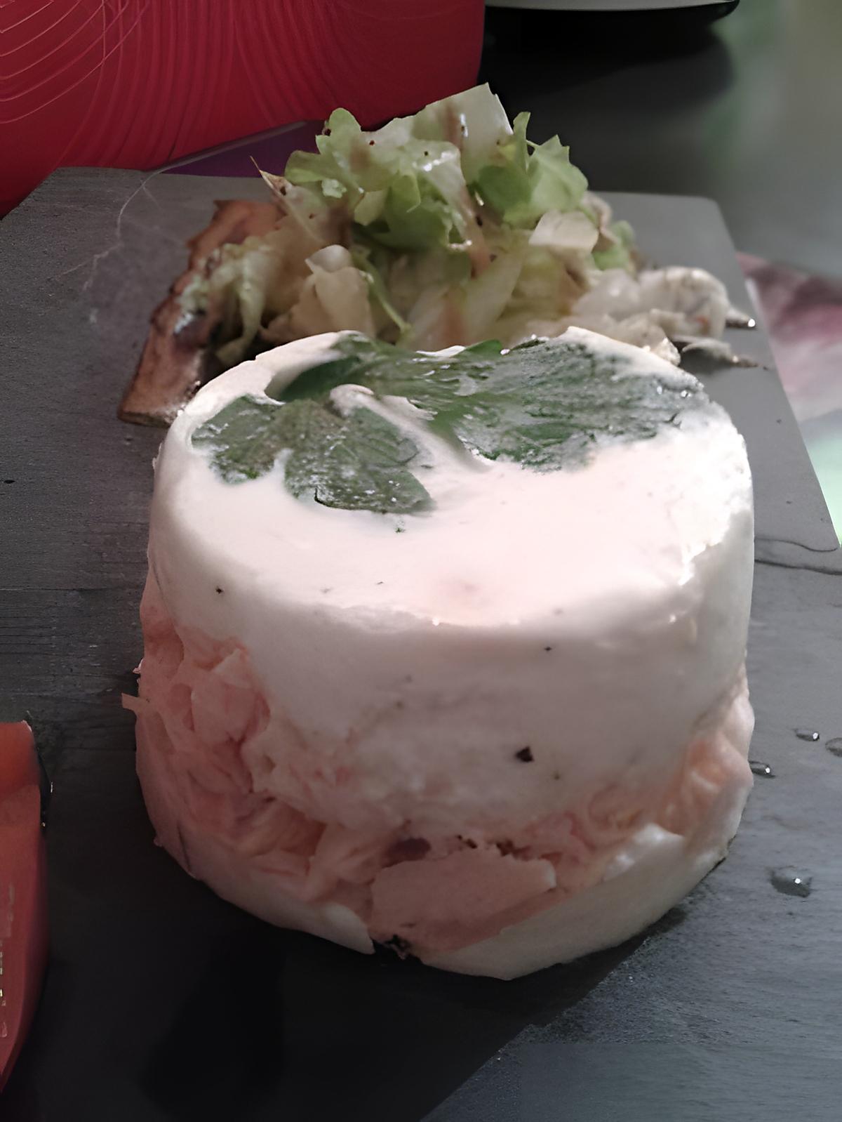 recette terrine de saumon au saint félicien