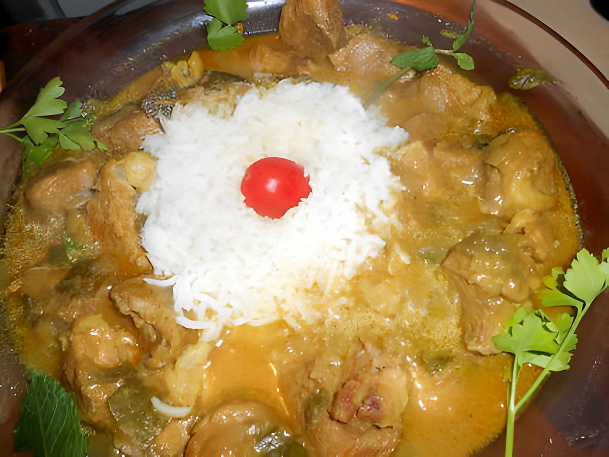 recette Sauté de porc au curry