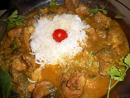 recette Sauté de porc au curry