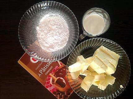 recette Crème au beurre au chocolat.