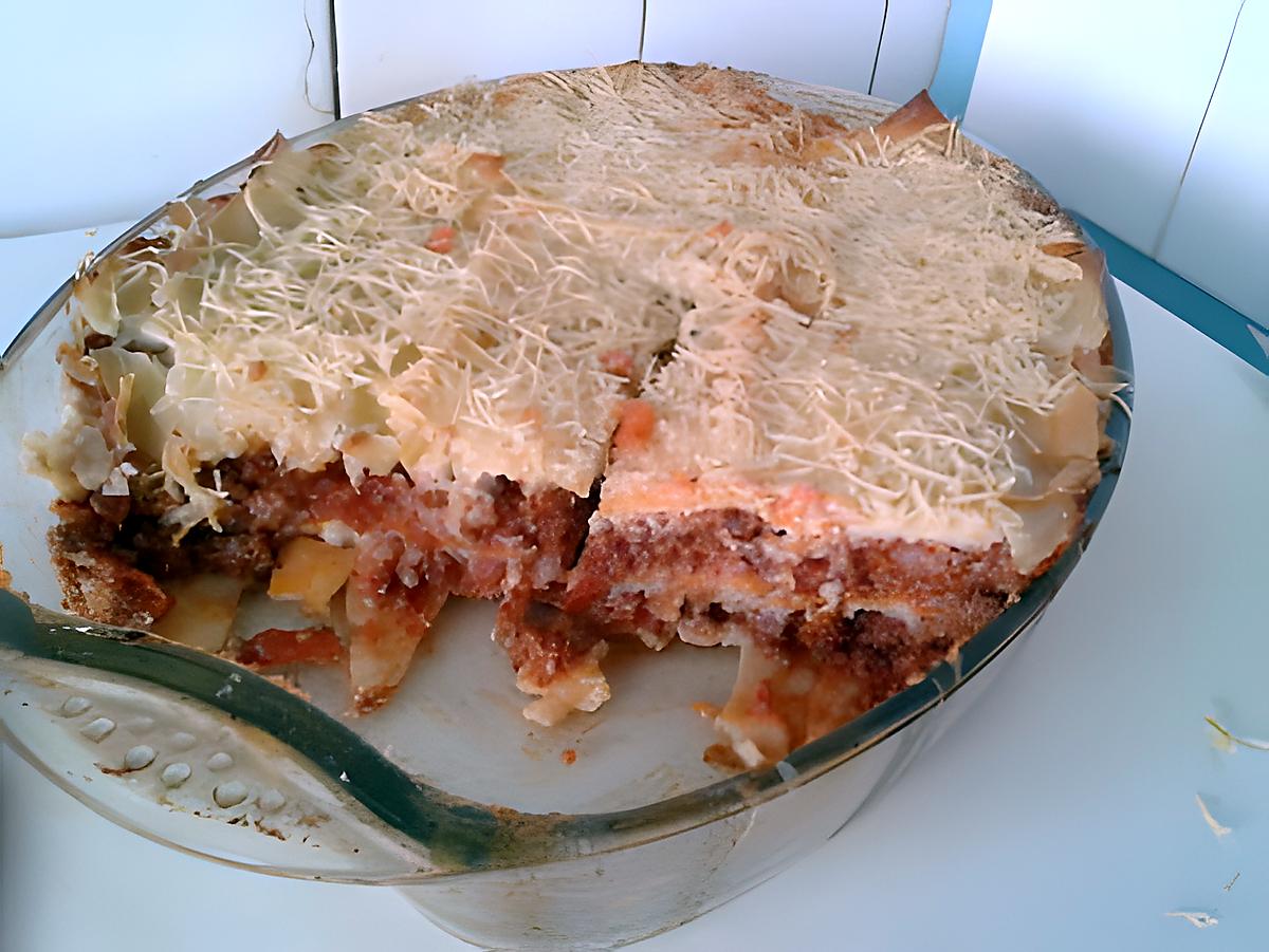 recette Lasagne a la bolognaise