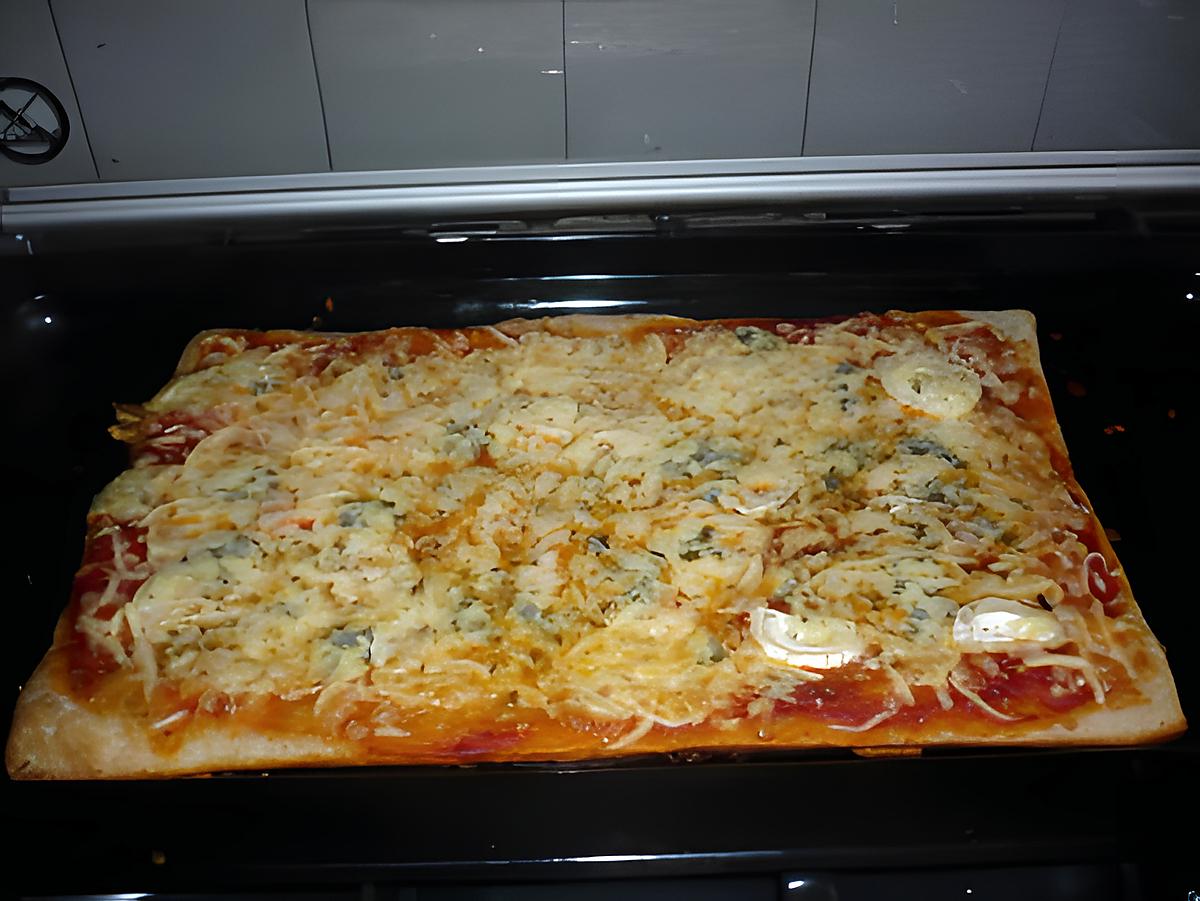 recette Pizza 5 fromages