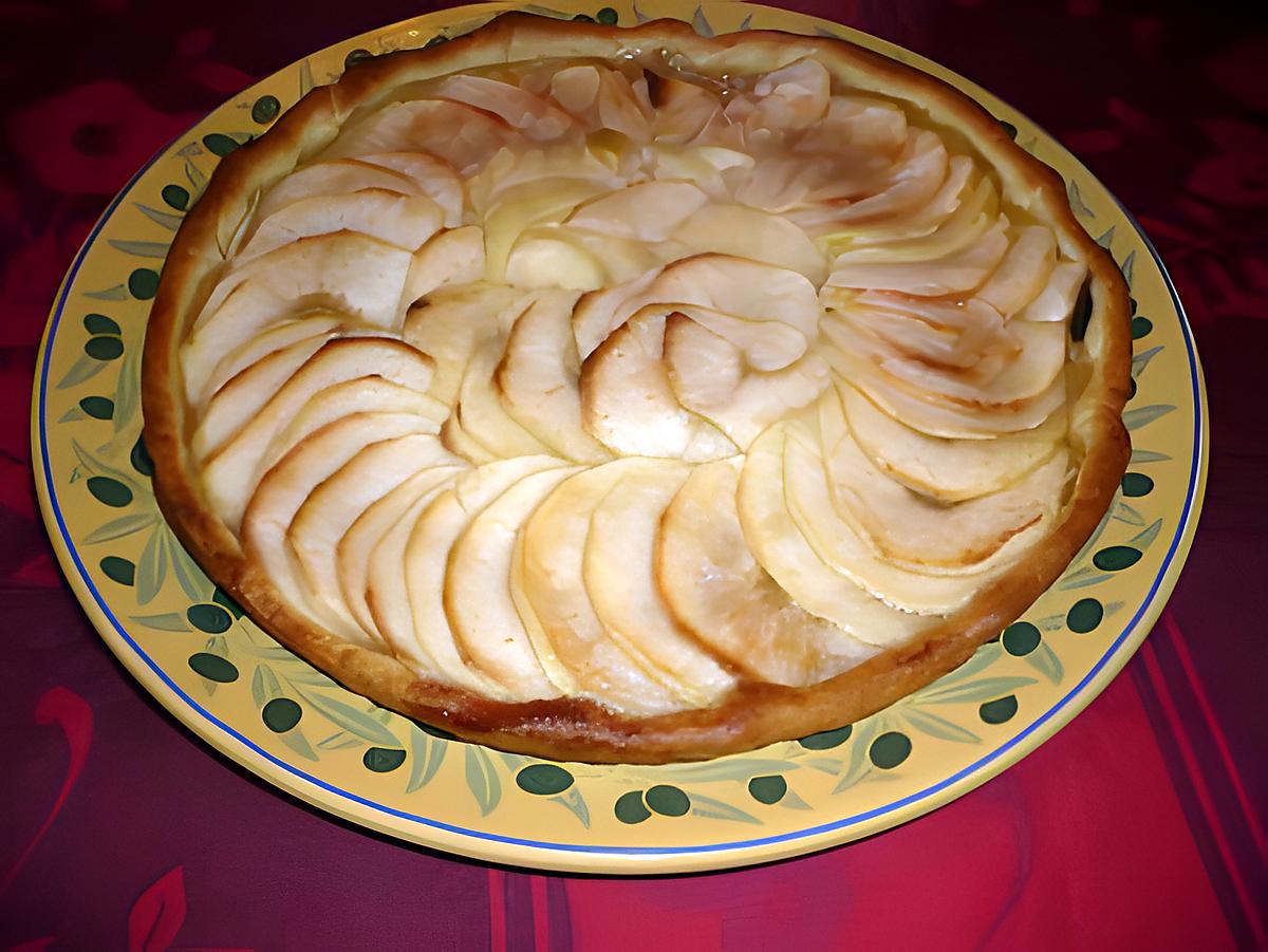 recette Tarte ananas/pommes