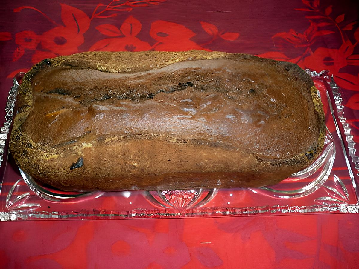 recette Cake au chocolat/café